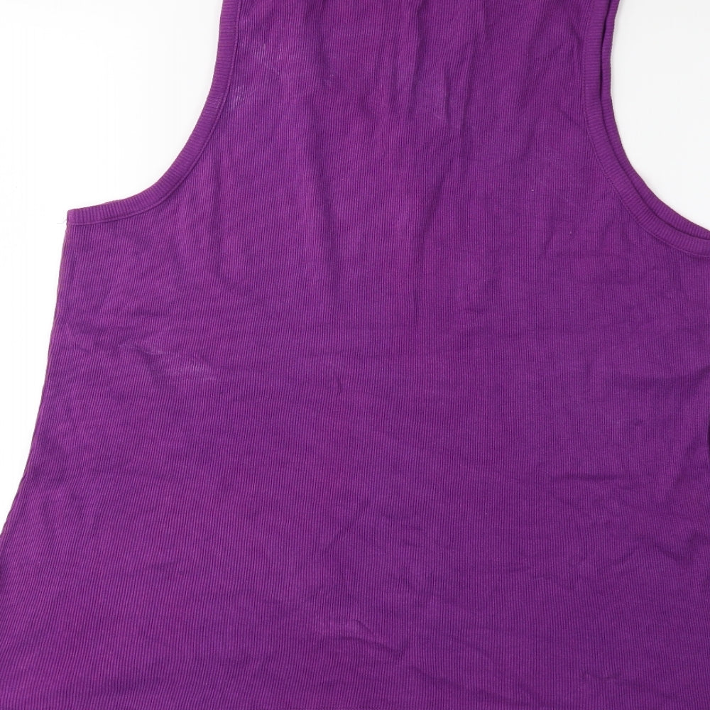 love yours Womens Purple   Basic Tank Size 24