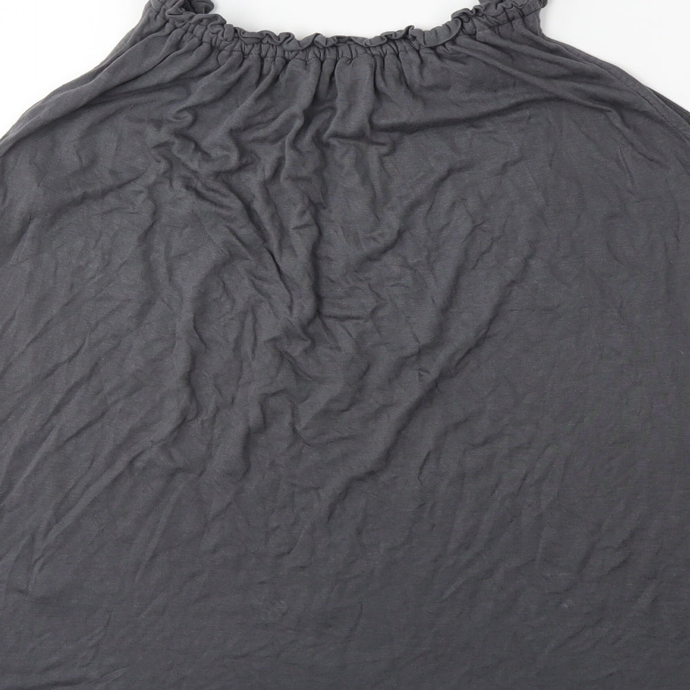 NEXT Womens Grey   Basic Blouse Size 8