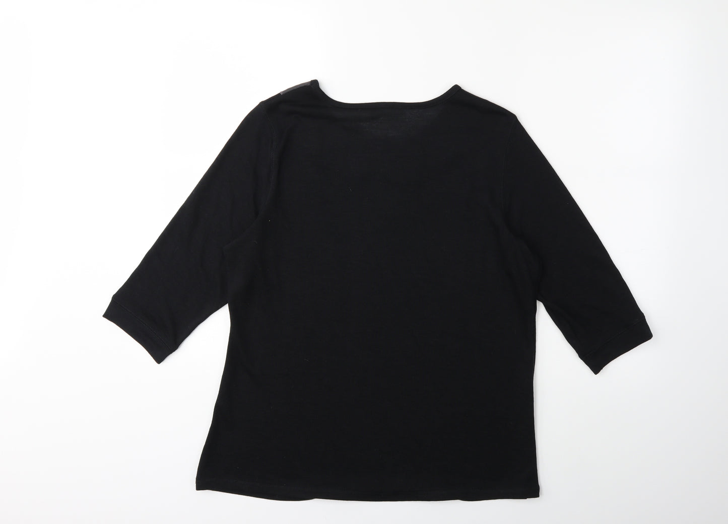 Preworn Womens Black   Pullover Jumper Size 14