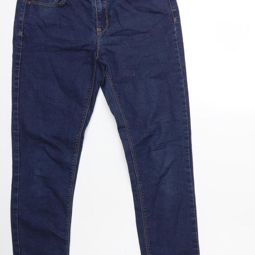 NEXT Womens Blue  Denim Skinny Jeans Size 10 L27 in