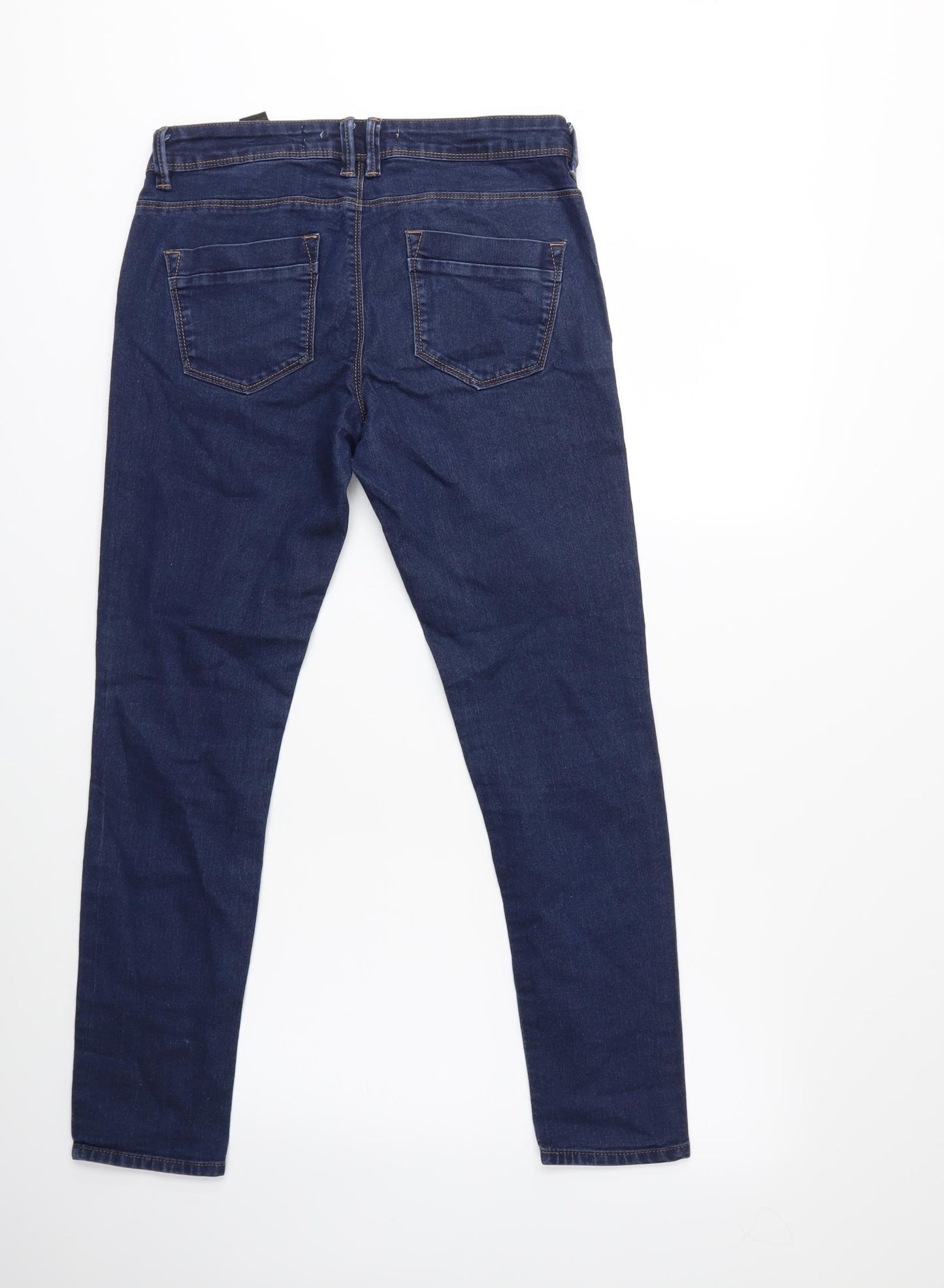 NEXT Womens Blue  Denim Skinny Jeans Size 10 L27 in