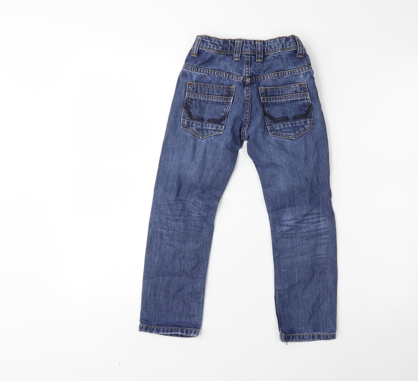 Denim & Co. Boys Blue  Denim Straight Jeans Size 5-6 Years