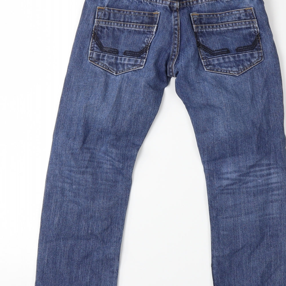 Denim & Co. Boys Blue  Denim Straight Jeans Size 5-6 Years