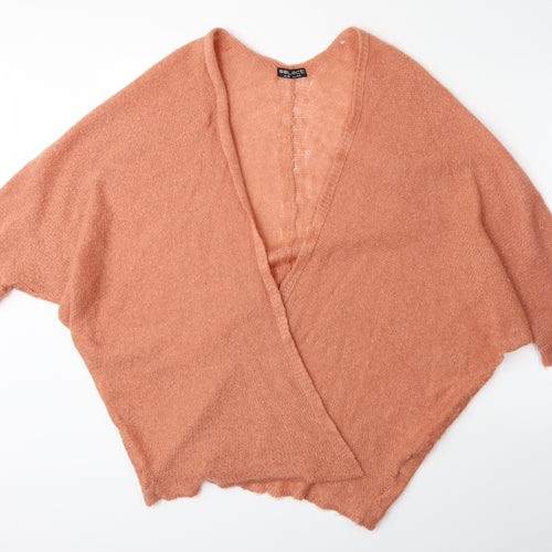 Select Womens Pink  Knit Cardigan Jumper Size 16