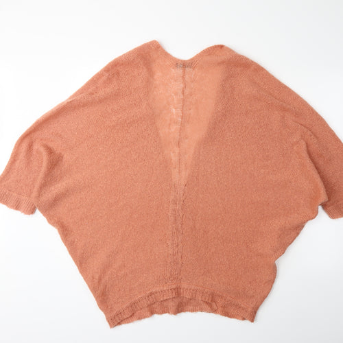 Select Womens Pink  Knit Cardigan Jumper Size 16