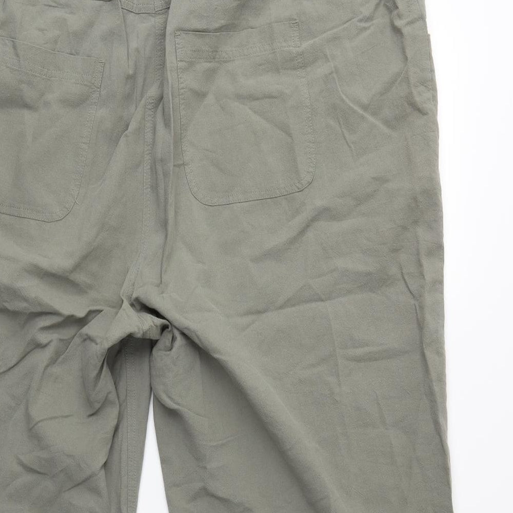 love yours Womens Green   Cargo Trousers Size 22 L24 in