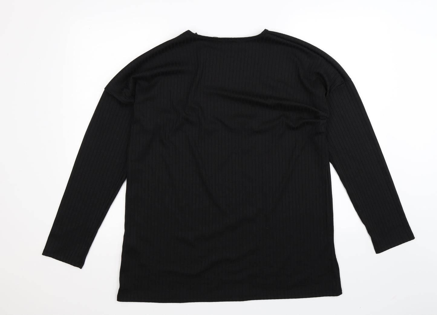 Boohoo Womens Black   Pullover Jumper Size 18