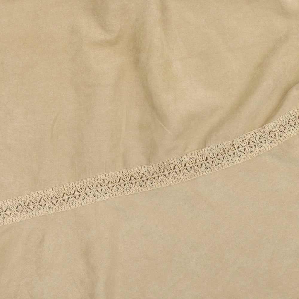 E-vie Womens Beige   Flare Skirt Size 20
