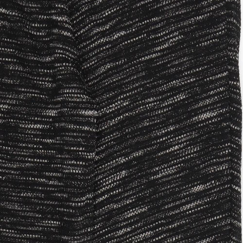 H&M Womens Black   Sweatpants Trousers Size 10 L25 in
