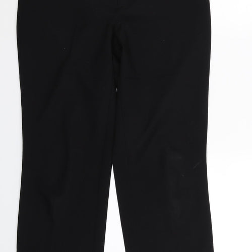 F&F Womens Black   Dress Pants Trousers Size 10 L29 in