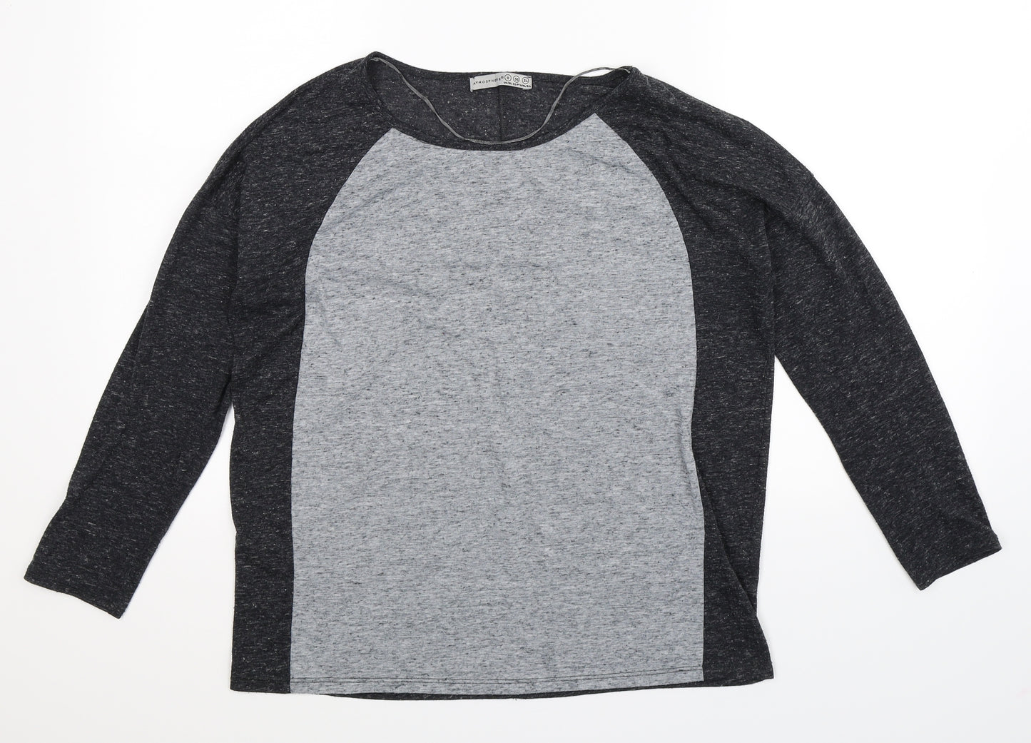 Atmosphere Womens Grey   Basic T-Shirt Size 8