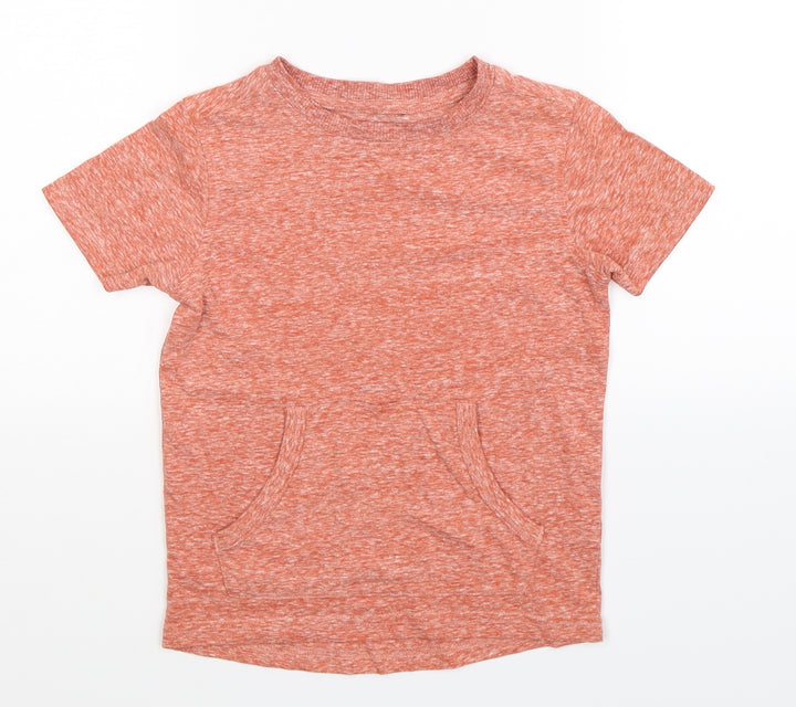 George Boys Beige Basic T-Shirt Size 4-5 Years