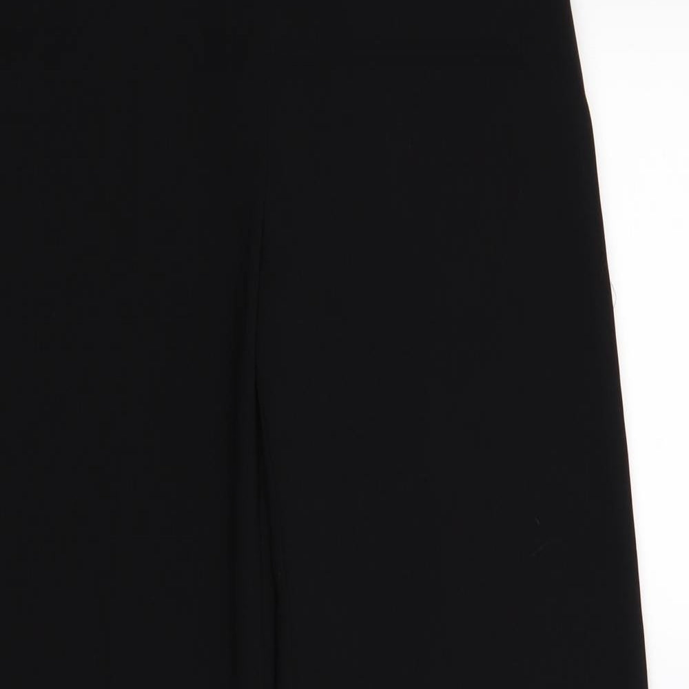 Wallis Womens Black   Dress Pants Trousers Size 8 L31 in
