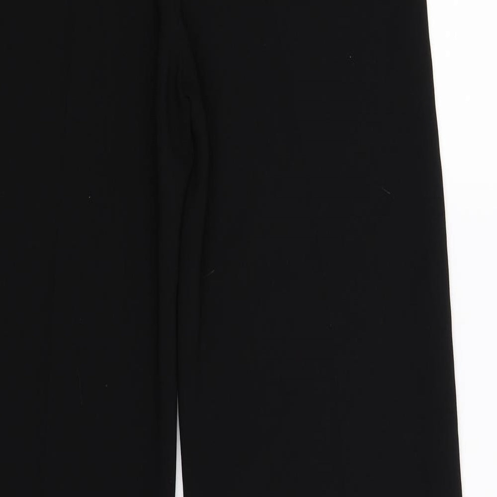 Wallis Womens Black   Dress Pants Trousers Size 8 L31 in