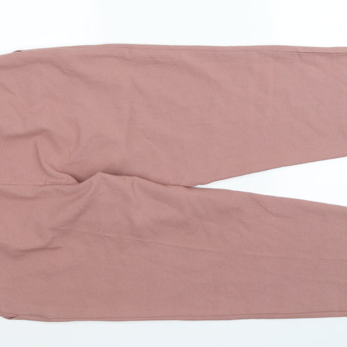 Topshop Womens Pink   Trousers  Size 10 L25 in
