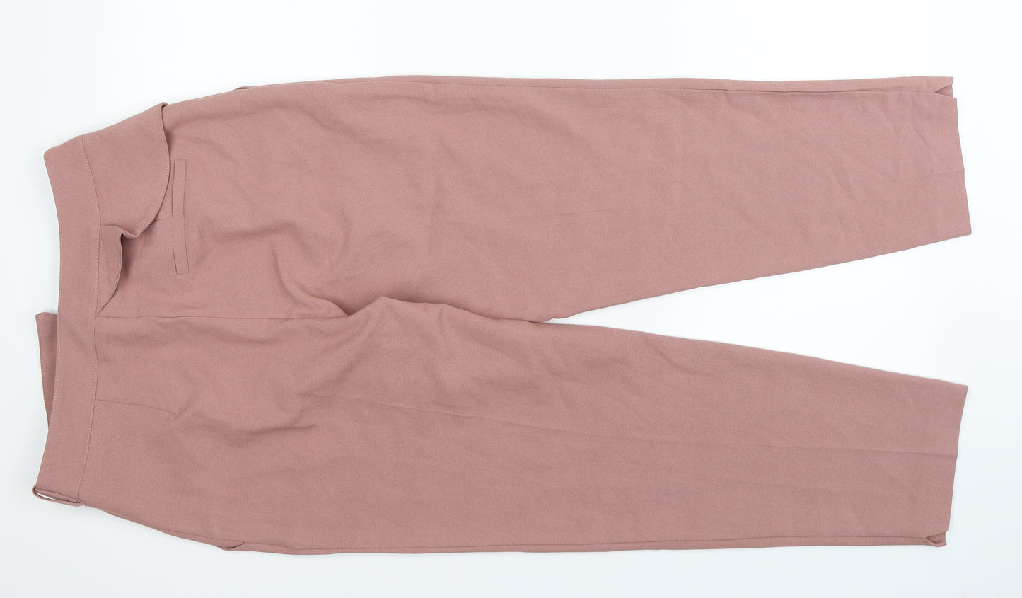 Topshop Womens Pink   Trousers  Size 10 L25 in