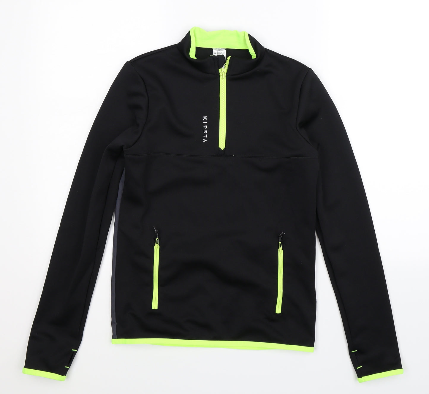 DECATHLON Boys Black   Jacket  Size 12 Years