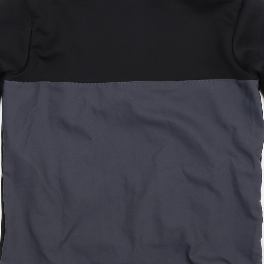 DECATHLON Boys Black   Jacket  Size 12 Years