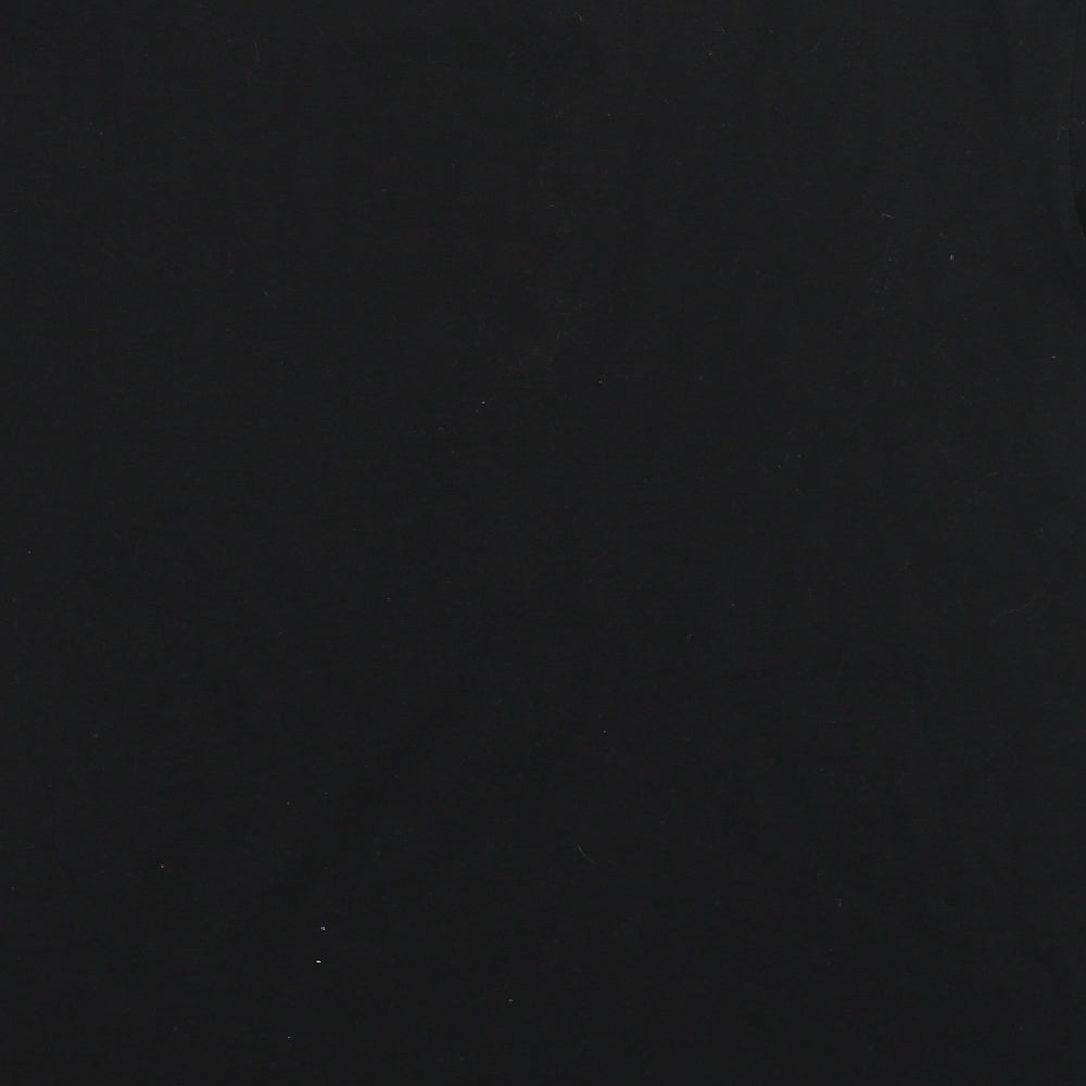 Preworn Womens Black   Basic T-Shirt Size L
