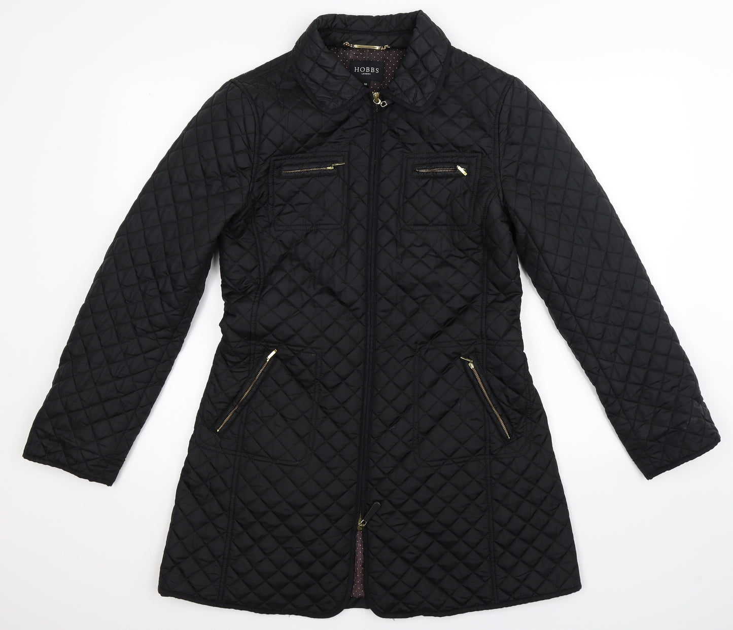 Hobbs Womens Black   Jacket Coat Size 10