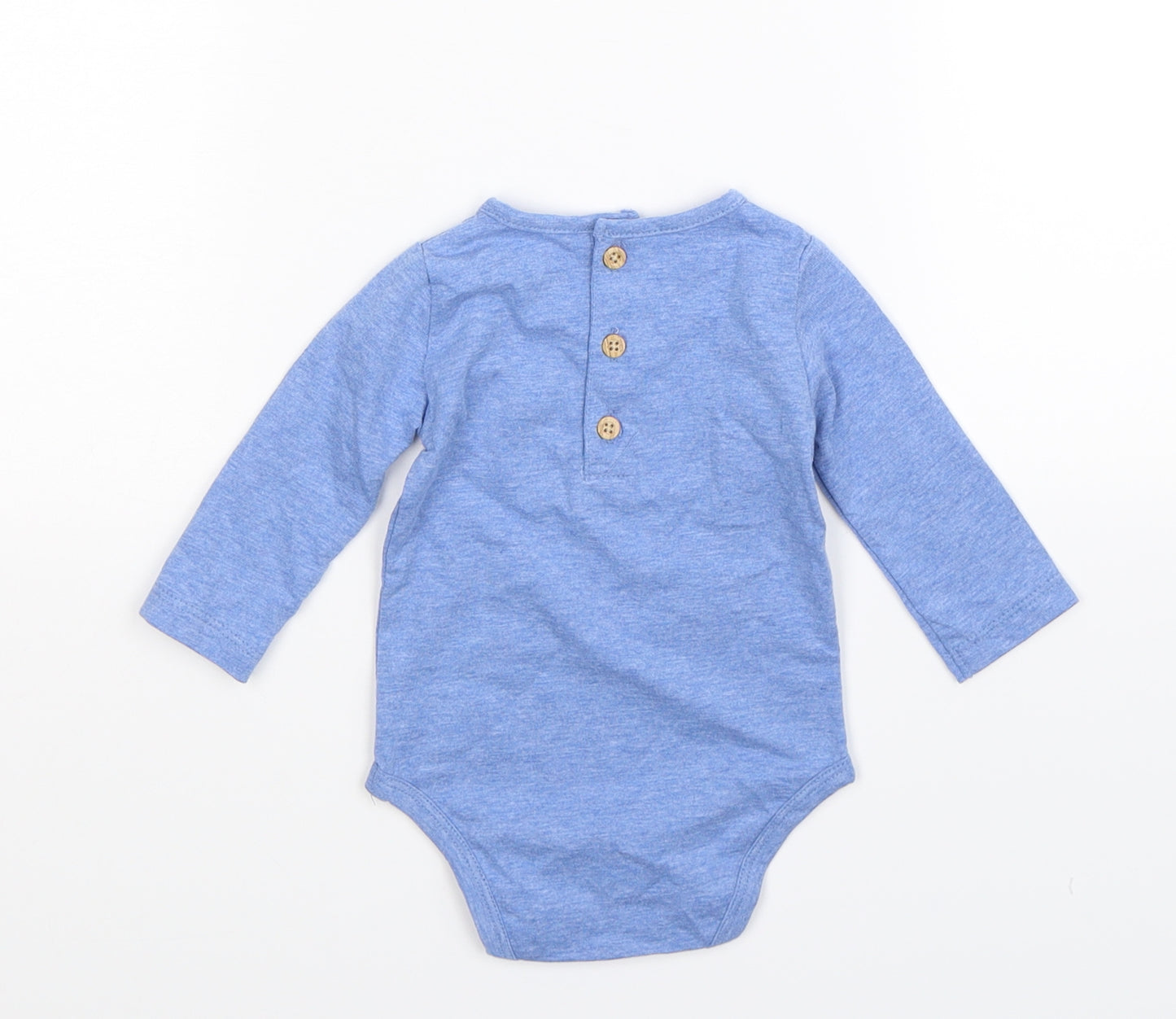 Matalan Baby Blue   Babygrow One-Piece Size 0-3 Months