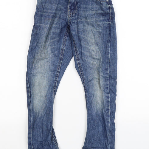 George Boys Blue  Denim Straight Jeans Size 5-6 Years
