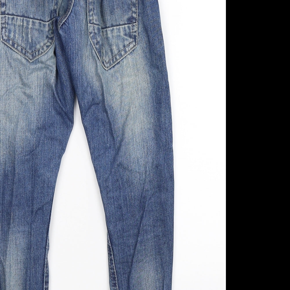 George Boys Blue  Denim Straight Jeans Size 5-6 Years