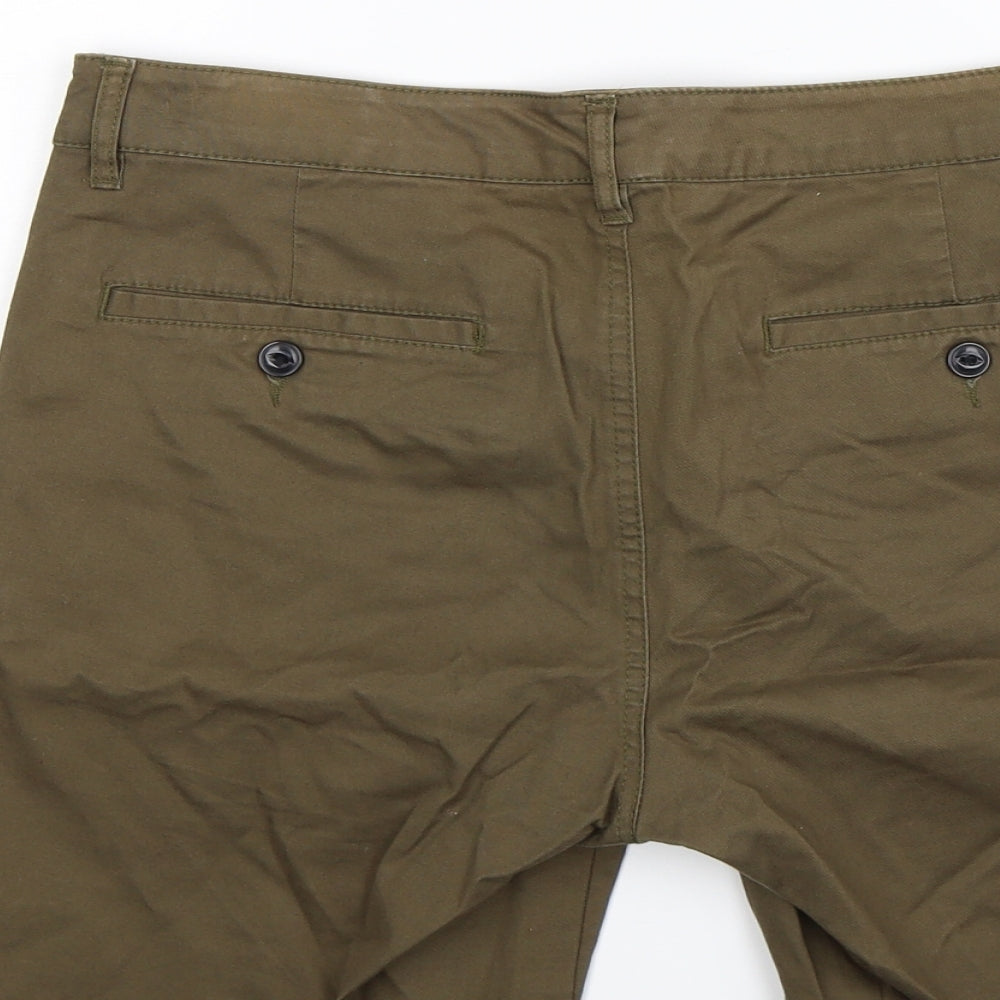 ASOS Mens Green   Chino Shorts Size 30