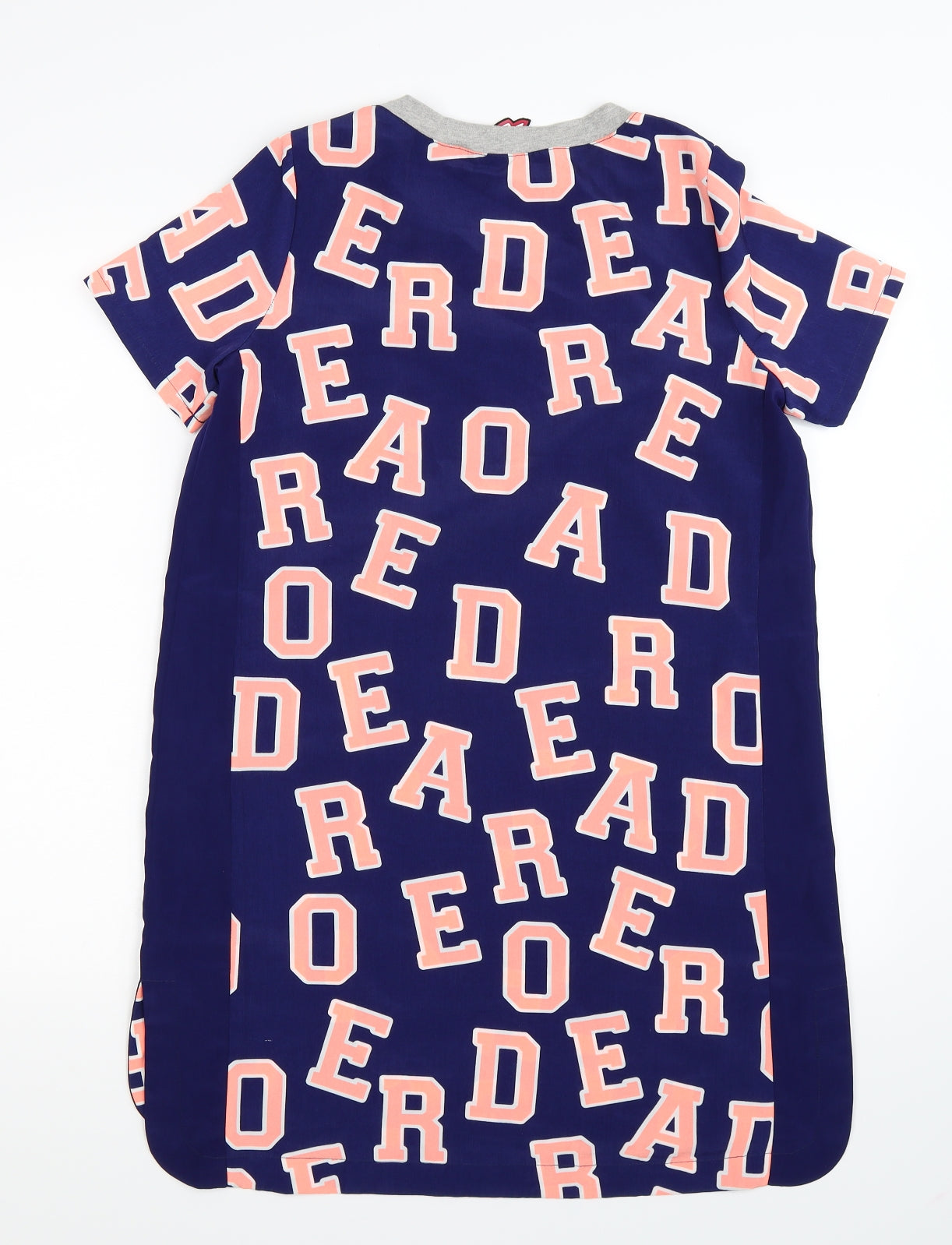 Red or Dead Womens Blue   T-Shirt Dress  Size 10