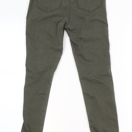 Matalan Womens Green   Skinny Jeans Size 10 L23 in