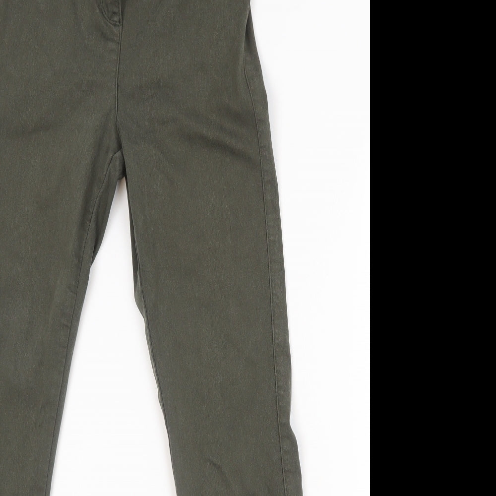Matalan Womens Green   Skinny Jeans Size 10 L23 in