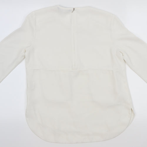 Sfera Womens White   Basic Blouse Size M
