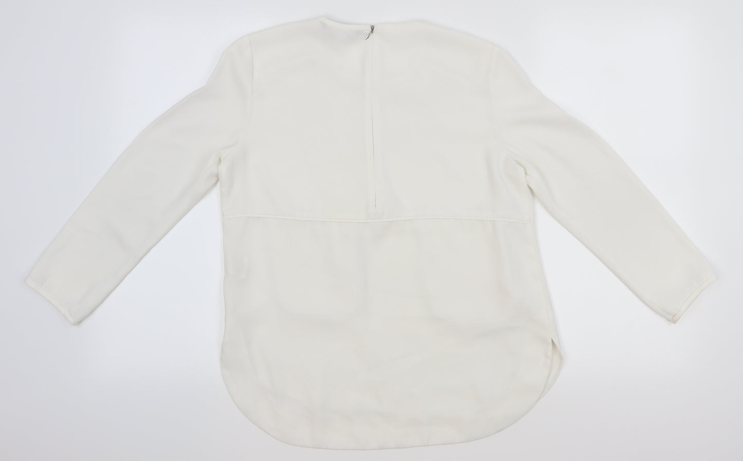 Sfera Womens White   Basic Blouse Size M