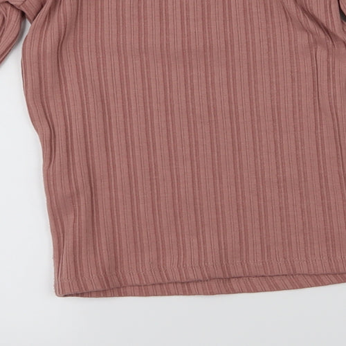 Primark Womens Pink   Basic Blouse Size 2XS