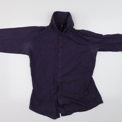 NEXT Mens Blue    Button-Up Size 16