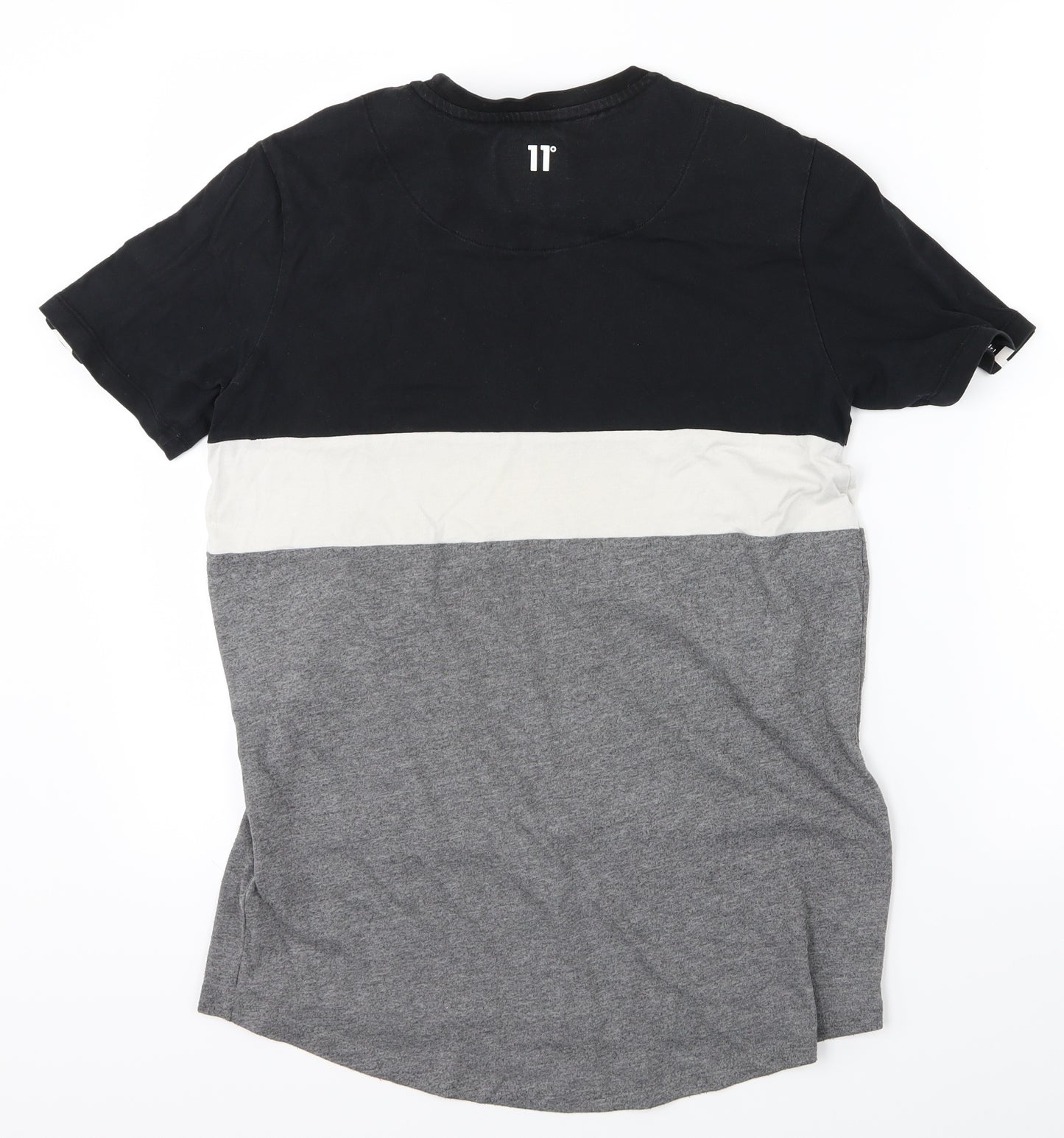 11 degrees Mens Multicoloured Polka Dot   T-Shirt Size S