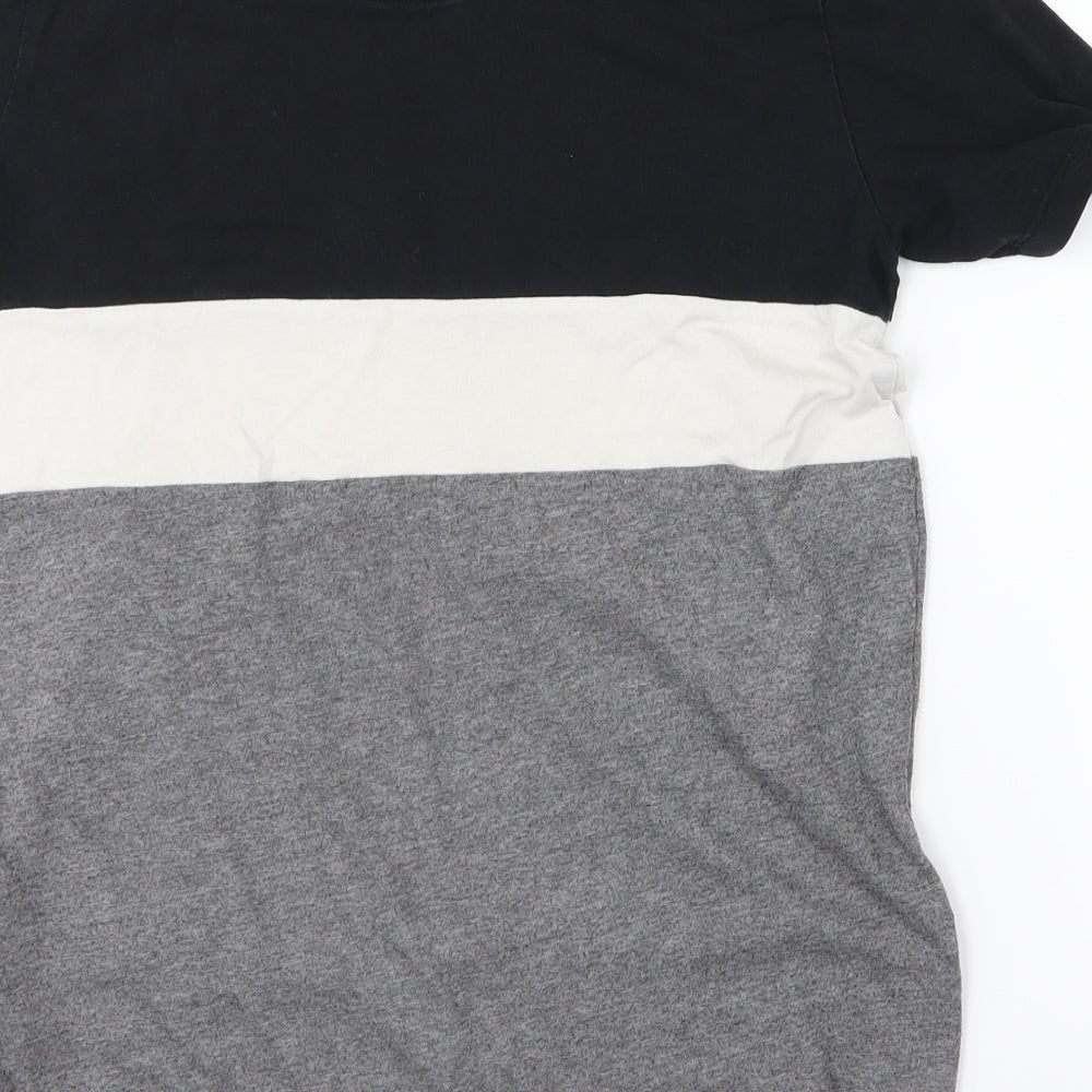 11 degrees Mens Multicoloured Polka Dot   T-Shirt Size S