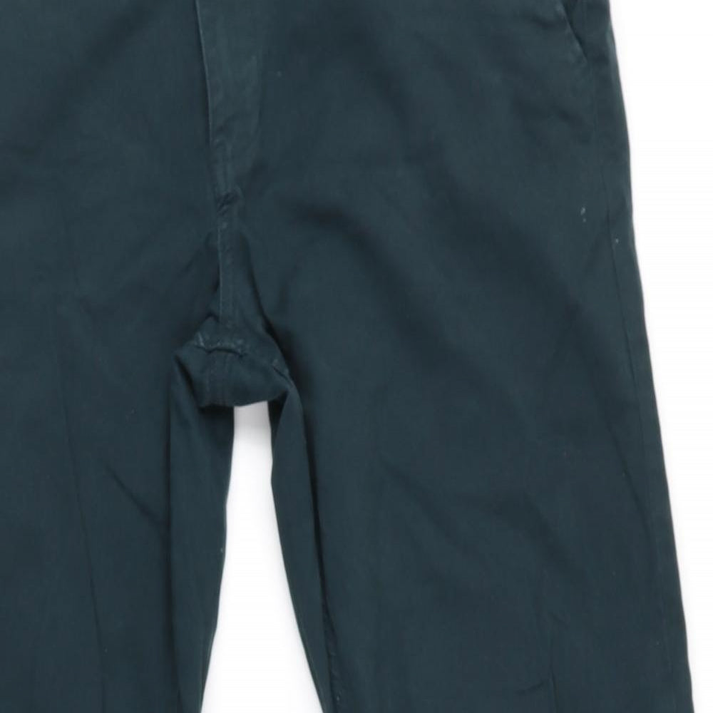 F&F Mens Green   Straight Jeans Size 34 L32 in