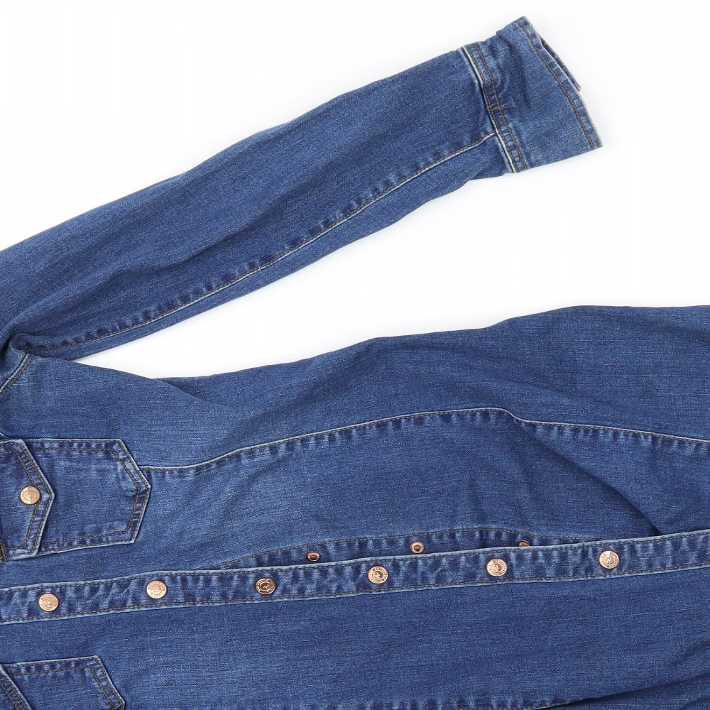 New Look Womens Blue   Jacket  Size 8