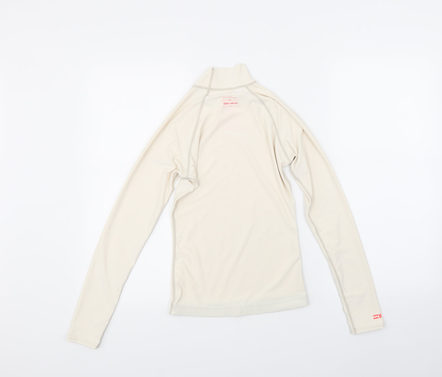 Billabong Womens White   Pullover T-Shirt Size S