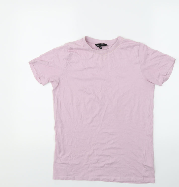 New Look Womens Pink   Basic T-Shirt Size 6