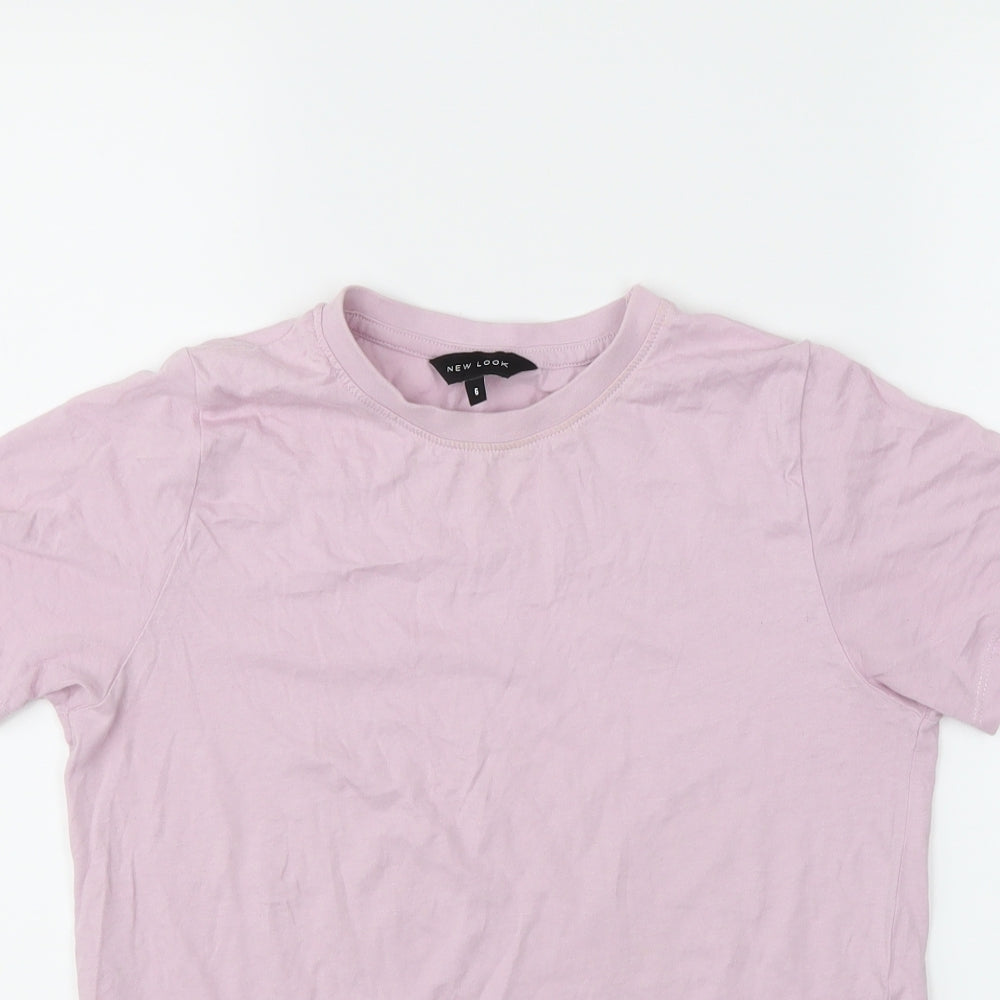 New Look Womens Pink   Basic T-Shirt Size 6