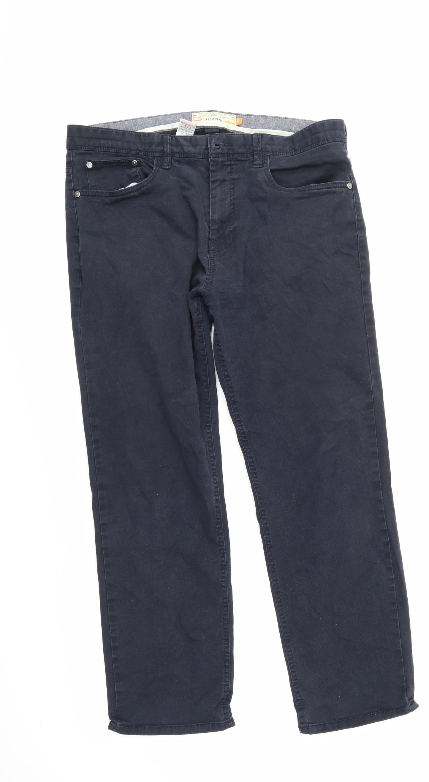 NEXT Mens Blue   Straight Jeans Size 34 L28 in