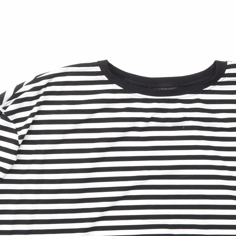 SheIn Womens Multicoloured Striped  Pullover Jumper Size S