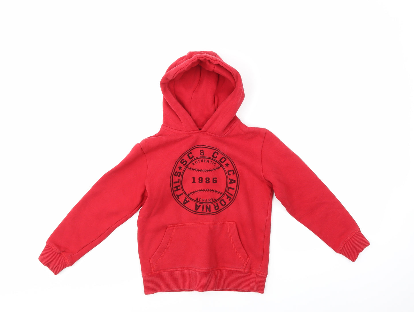 SoulCal Boys Red   Pullover Hoodie Size 9-10 Years