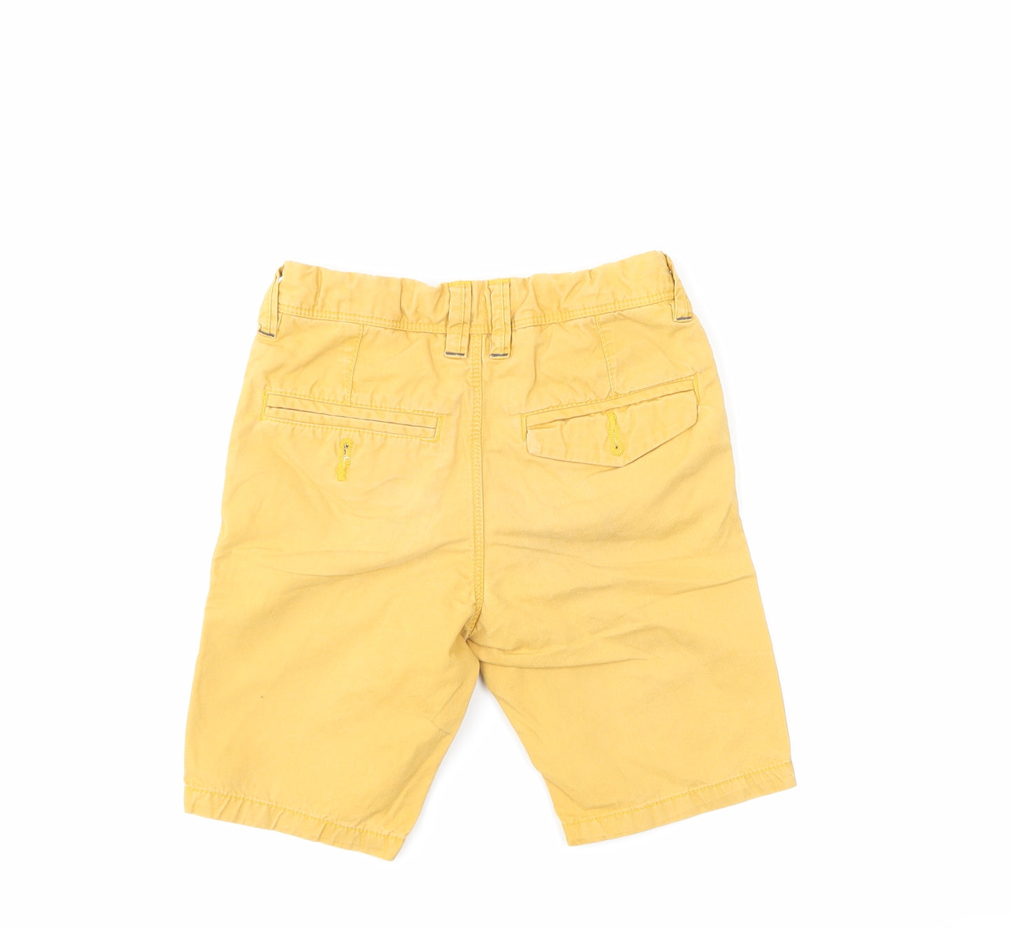 NEXT Boys Yellow   Cargo Shorts Size 6 Years