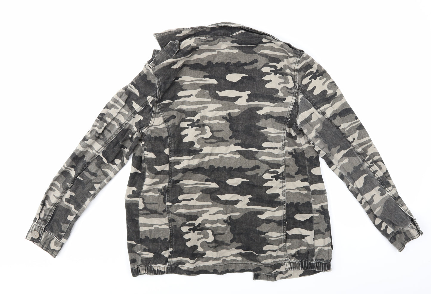 Atmosphere Womens Multicoloured Camouflage  Jacket  Size 8