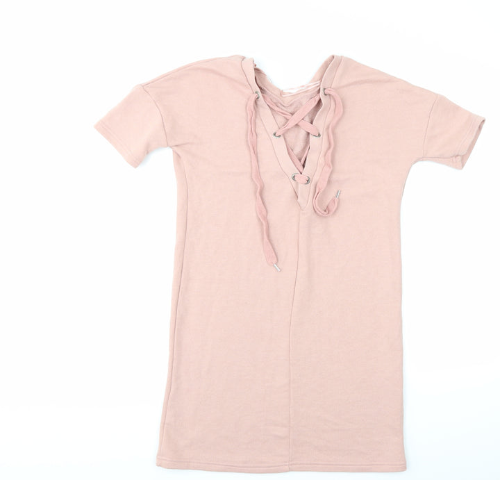 Atmosphere Womens Pink   Basic Polo Size 6