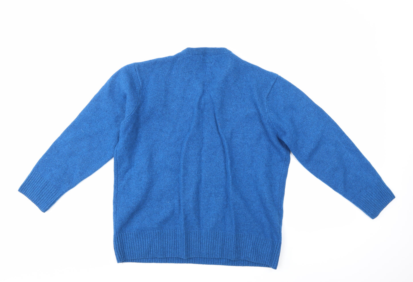 Easy Mens Blue   Pullover Jumper Size XL