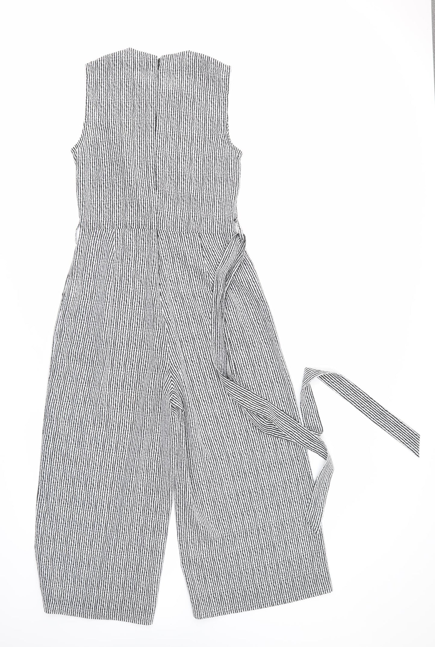 Warehouse Womens Multicoloured Striped  Jumpsuit One-Piece Size 8